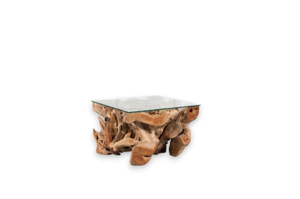 Picture of Squar Erosion coffee table / Glas