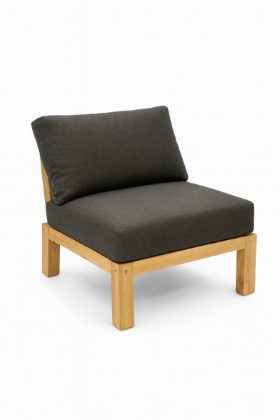 Image sur Danke Outdoor Sofa, 1 - seater + cushions