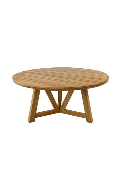 Afbeelding van Danke garden table, round, New slats 160 cm